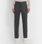 Richard James - Slim-Fit Wool-Flannel Trousers - Gray