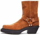 VTMNTS Men's Harness Ankle Boot in Suede Brown