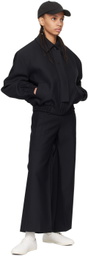Fax Copy Express SSENSE Exclusive Black Jacket