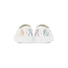 Givenchy White Rainbow Chain Urban Slip-On Sneakers