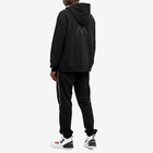 Moncler Men's Logo Zip Hoody in Black