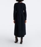 'S Max Mara Wool and cotton-blend midi dress