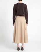 Peserico Womens Midi skirt in Beige