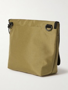 Master-Piece - Colour-Block Leather-Trimmed CORDURA Messenger Bag