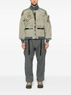 ACRONYM Green Zip-Pocket Bomber Jacket