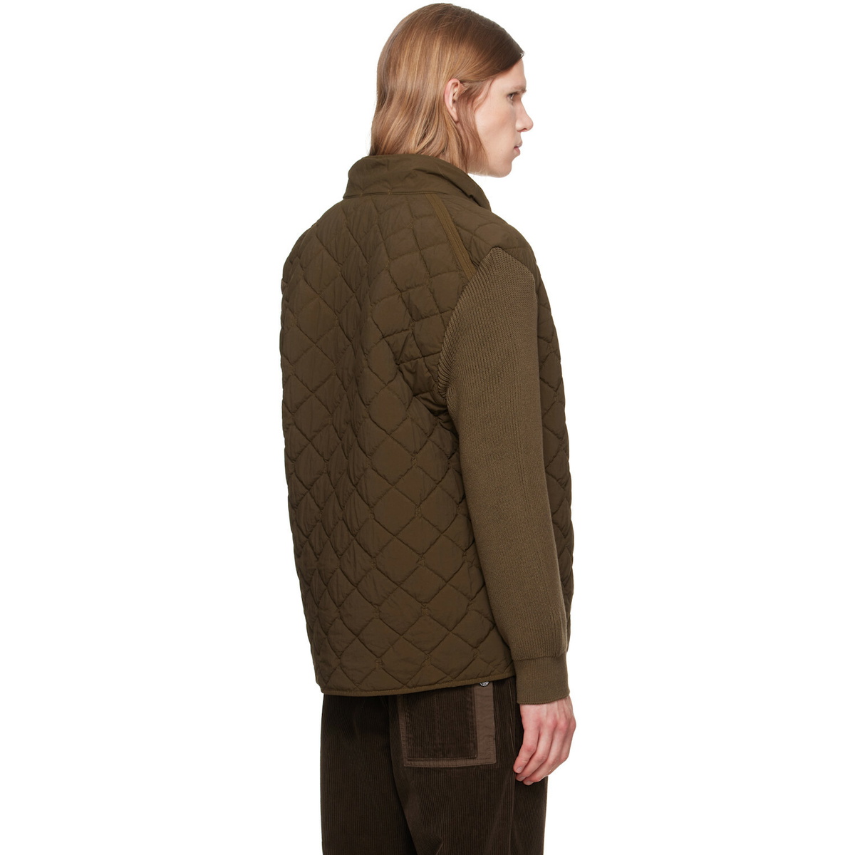 Stone Island Khaki 4100016 Nylon Smerigliato Jacket