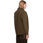 Stone Island Khaki 4100016 Nylon Smerigliato Jacket