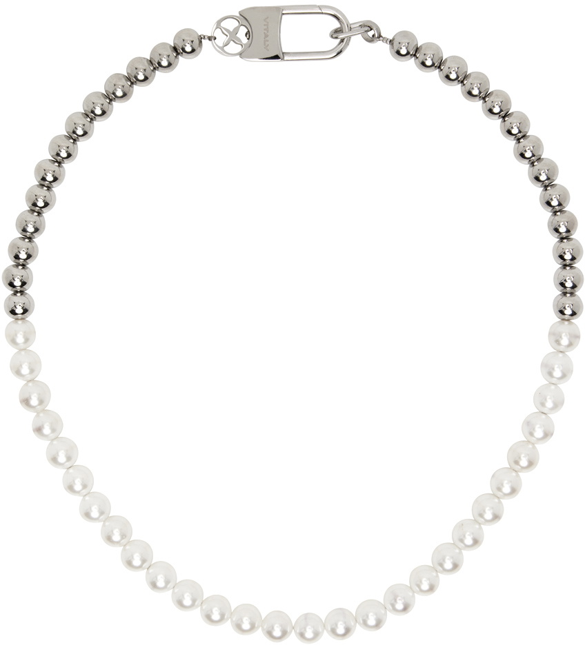 VITALY バイタリー Akoya Necklace アコヤネックレス パール Vitaly Silver Akoya Necklace Vitaly