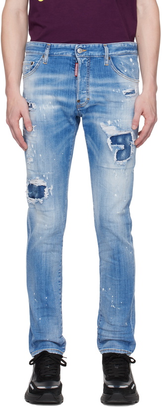 Photo: Dsquared2 Blue Cool Guy Jeans