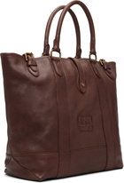 Polo Ralph Lauren Brown Heritage Leather Tote