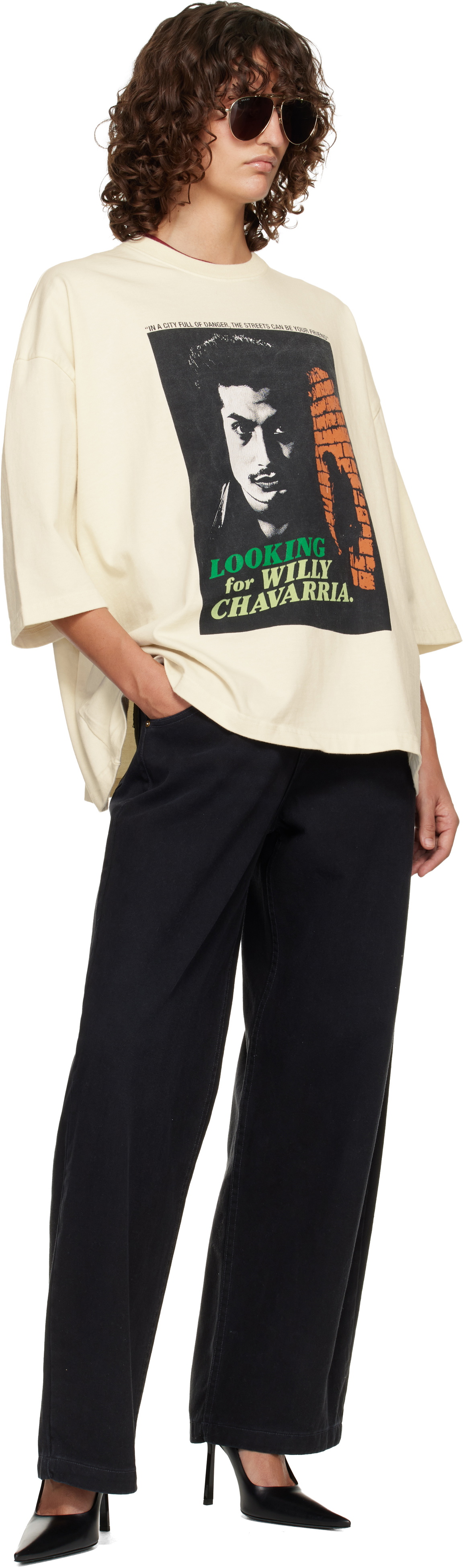 WILLY CHAVARRIA Off-White 'Looking For Willy' Northsider T-shirt