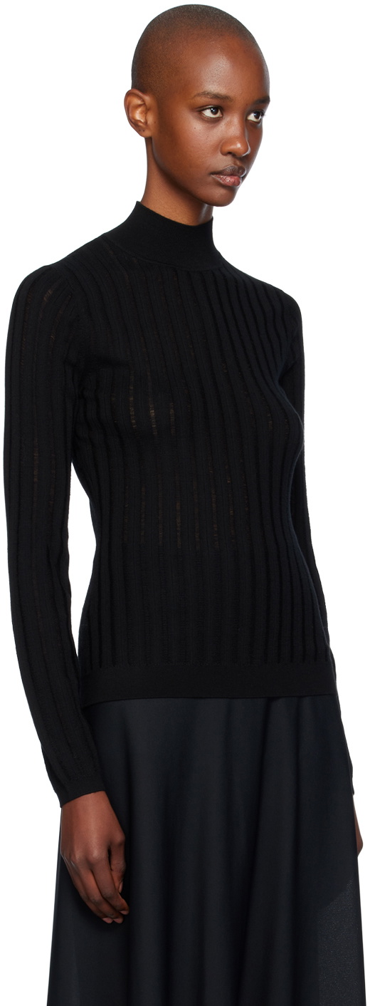 BOSS Black Wool Turtleneck