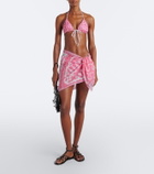 Pucci Onda and Iride cotton voile beach cover-up