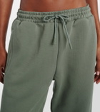 Adidas by Stella McCartney Cotton-blend fleece sweatpants