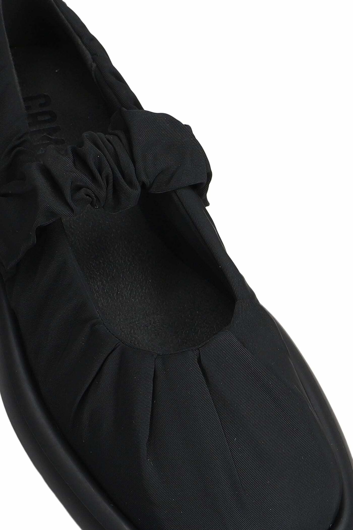 Camper Onda Ballet Flats In Black Nylon