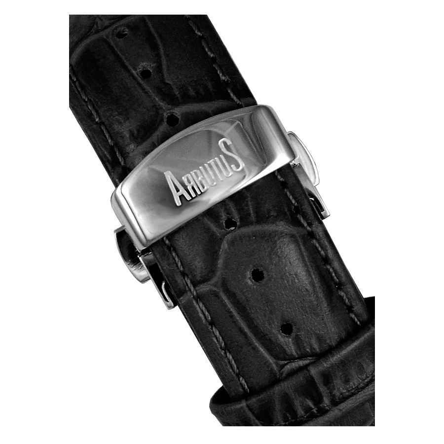 Arbutus 5th Ave Automatic Silver Dial Mens Watch AR1710SWB