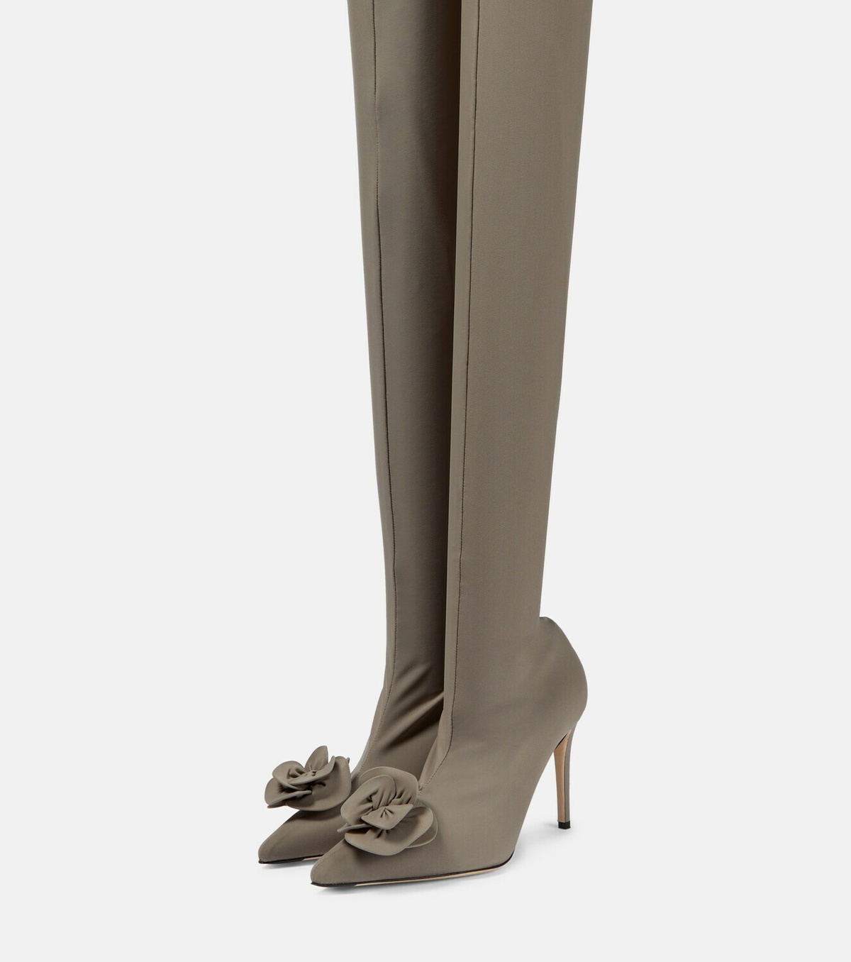 Victoria Beckham Appliqué over-the-knee boots