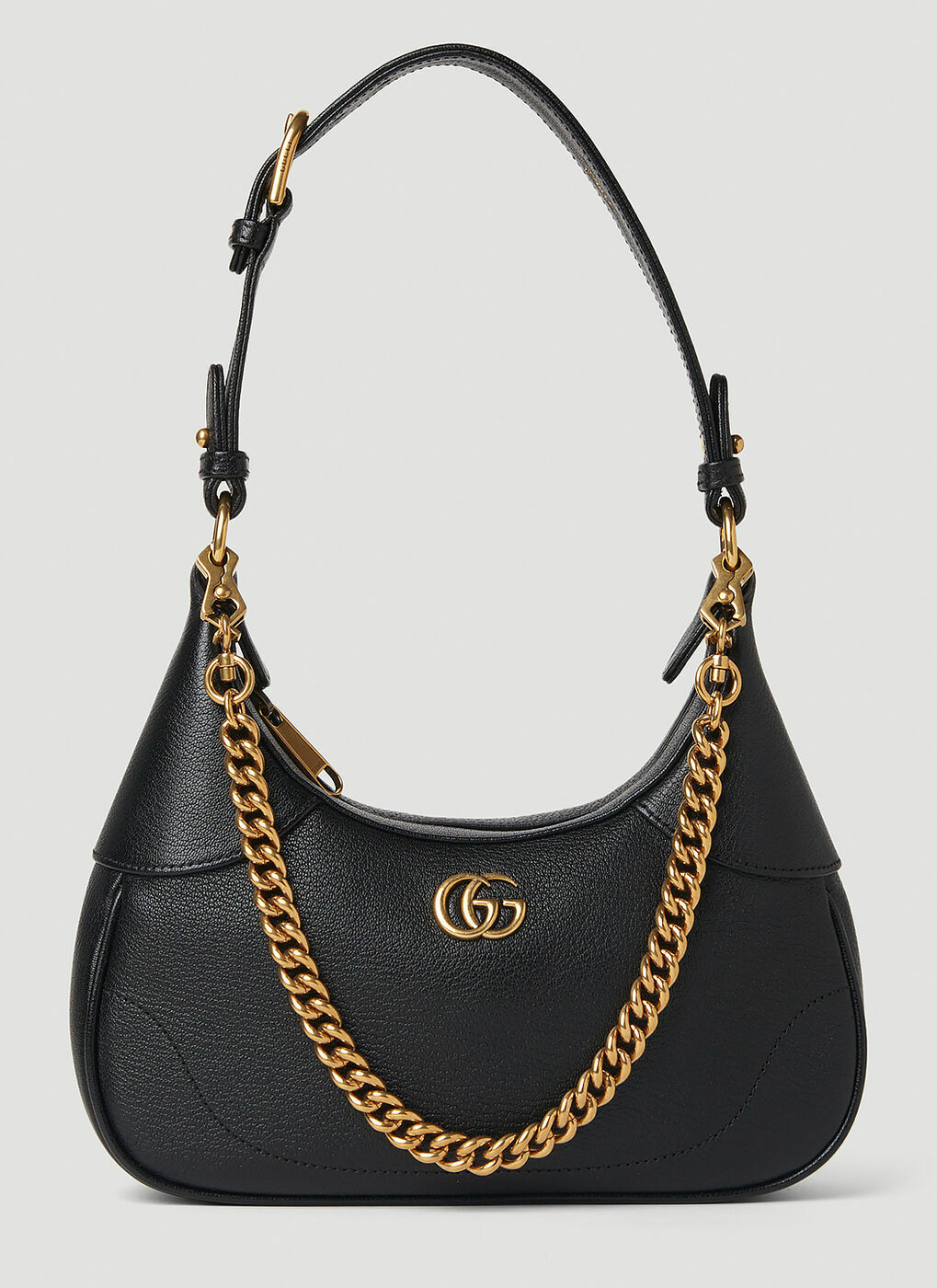 Gucci - Soft Hobo Shoulder Bag in Black Gucci