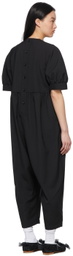 Tricot Comme des Garçons Black Polyester Jumpsuit