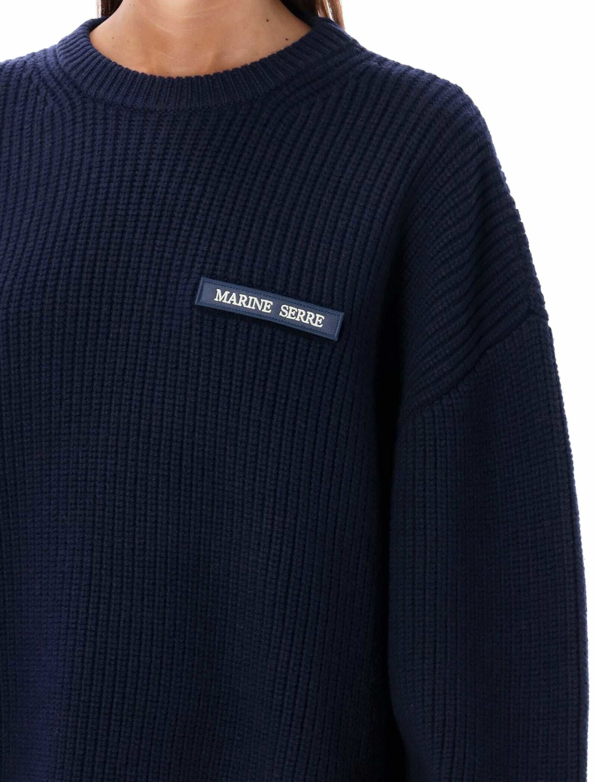 Marine Serre Fisherman Sweater