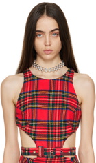 Lorette Colé Duprat Silver Trinity 6 Ras De Cou Choker