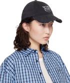 VETEMENTS Black 'Global MF' Cap