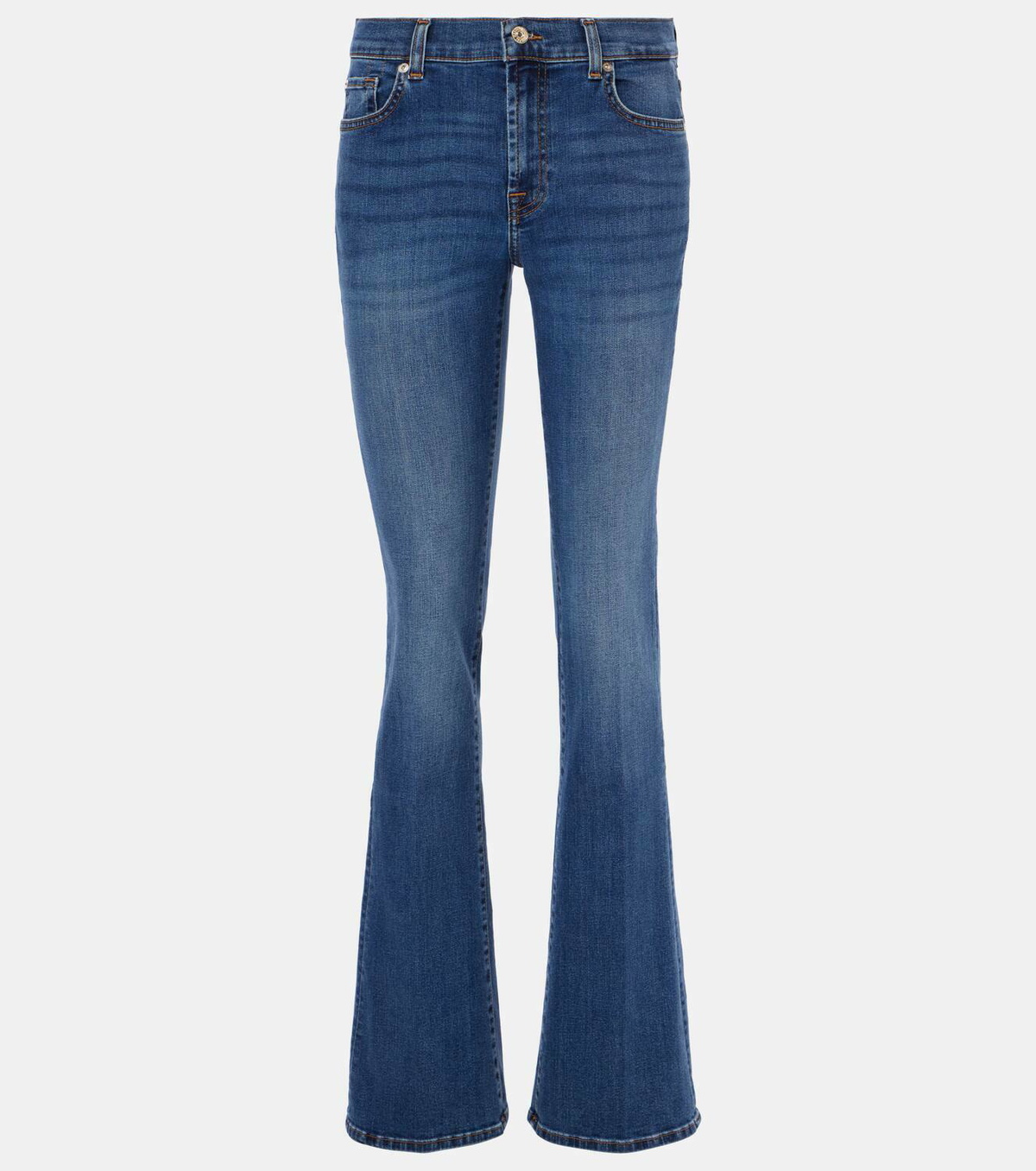 7 For All Mankind Low-rise bootcut jeans 7 For All Mankind