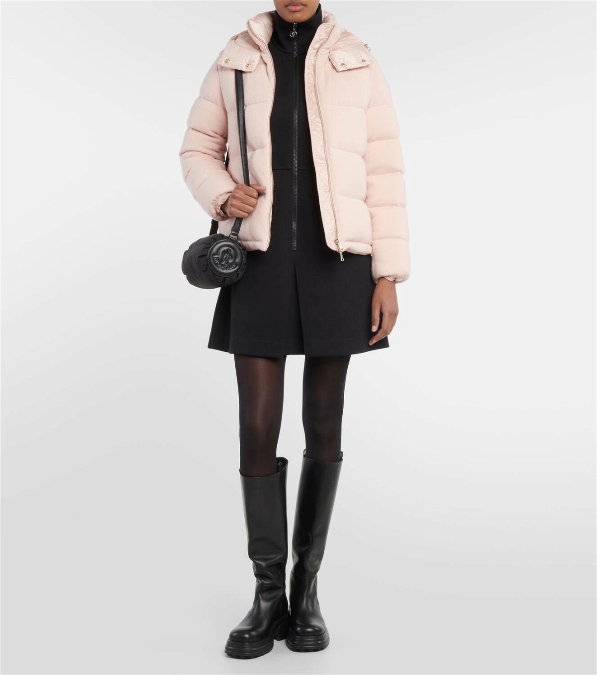 Moncler Arimi wool and cashmere down jacket Moncler