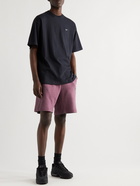 Nike - Cotton-Blend Jersey Shorts - Purple