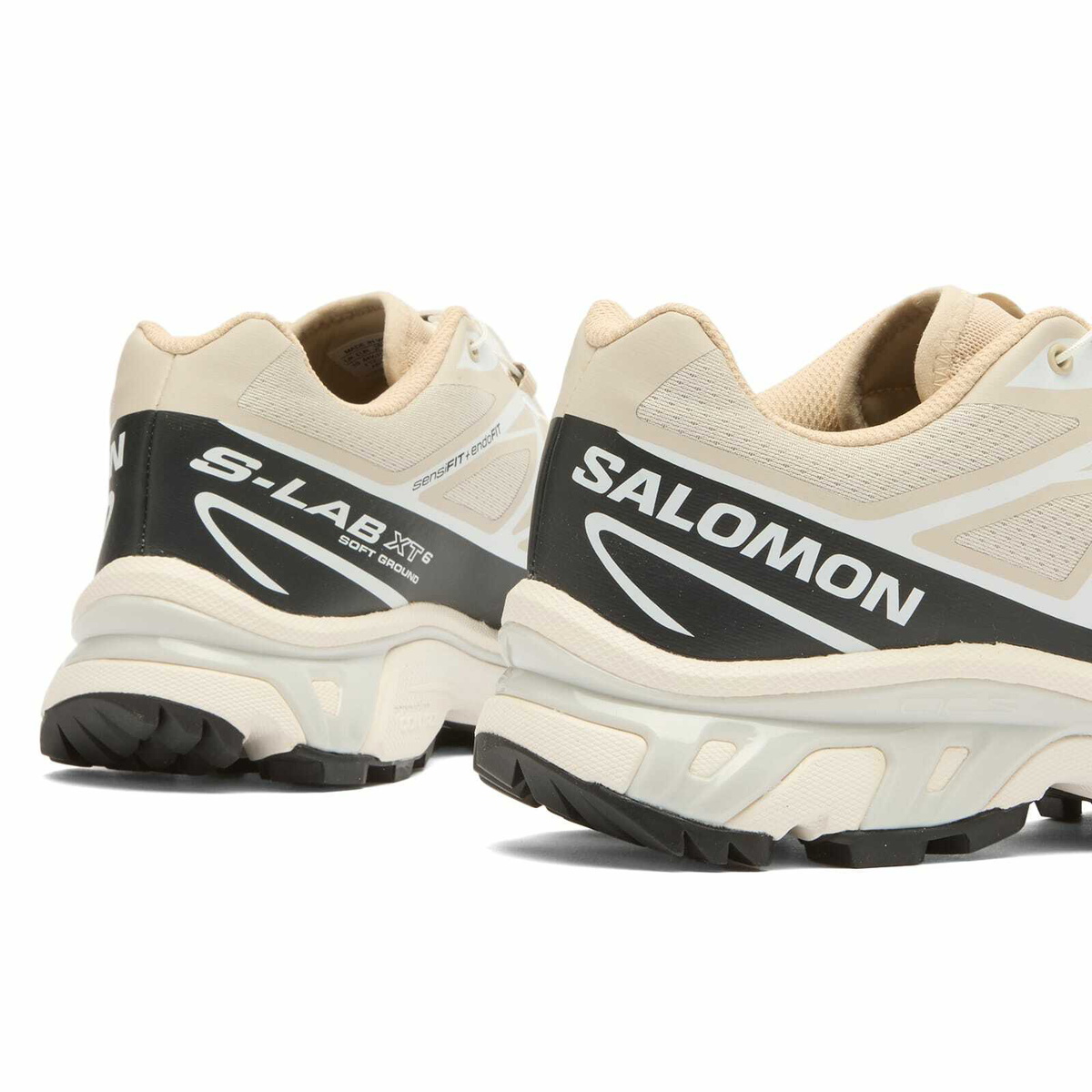Salomon XT-6 Sneaker in Rainy Day/Black/White