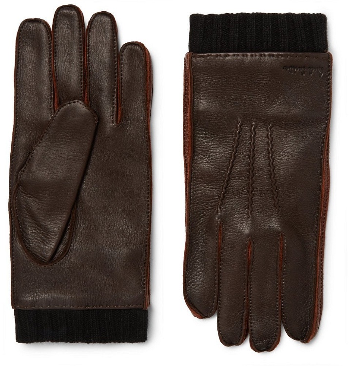 Photo: Paul Smith - Leather Gloves - Dark brown