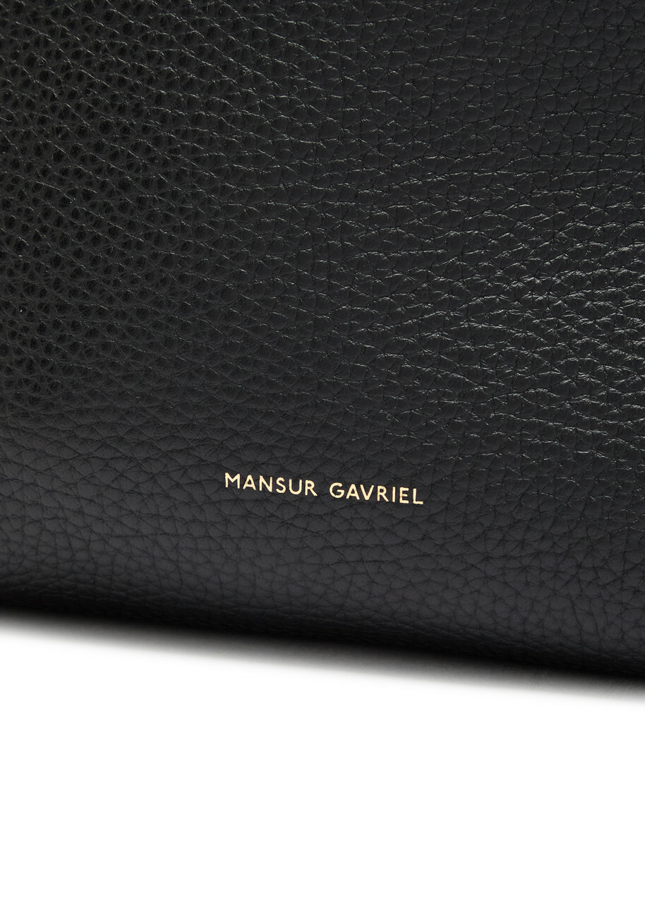 Mansur Gavriel Everyday Cabas Grained Leather Shoulder bag - Black - One Size