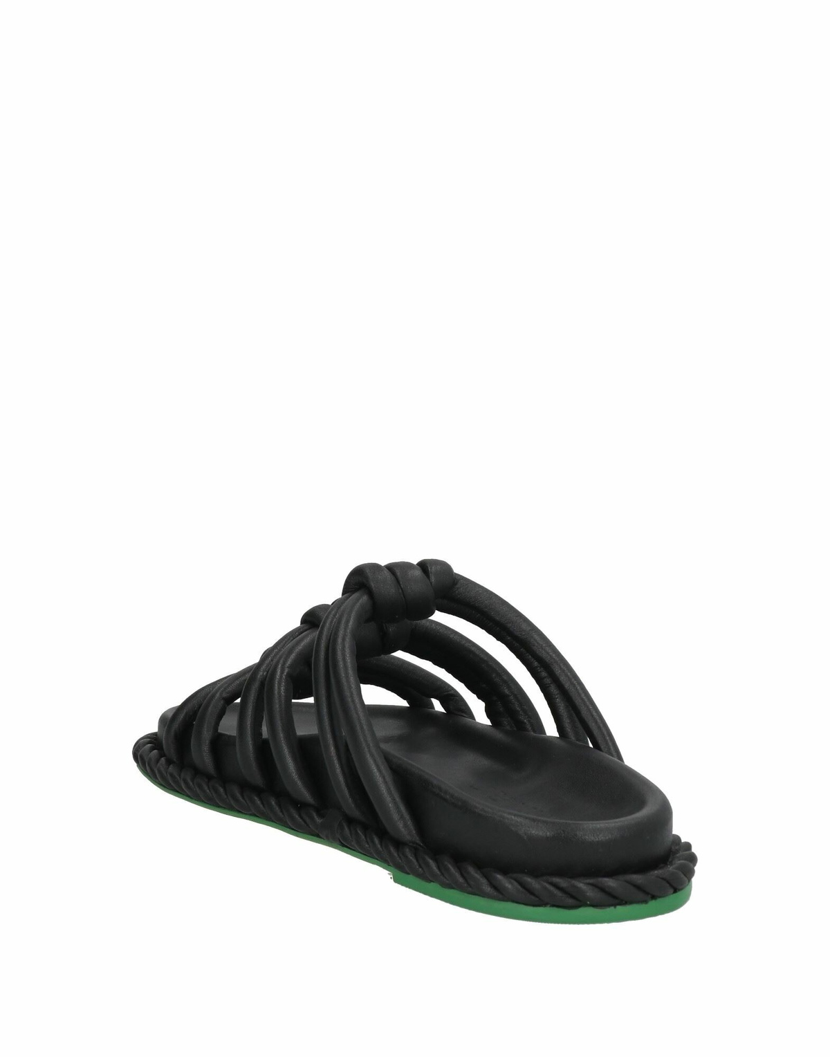 Farm Rio Black Tie Flat Sandal Womens Sandals in Black