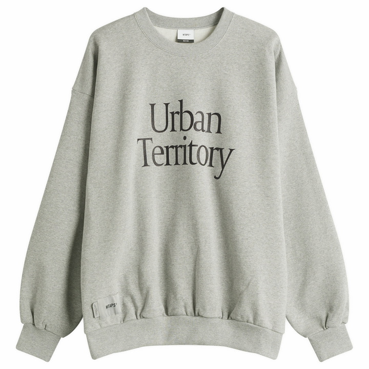 Photo: WTAPS Men's PRTC Sweatshirt in Ash Gray