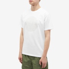 Stone Island Men's Industrial Two Textured Print T-Shirt in White