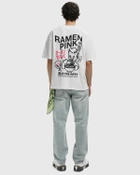 Edwin Ramen Pink Tee White Mens Shortsleefe