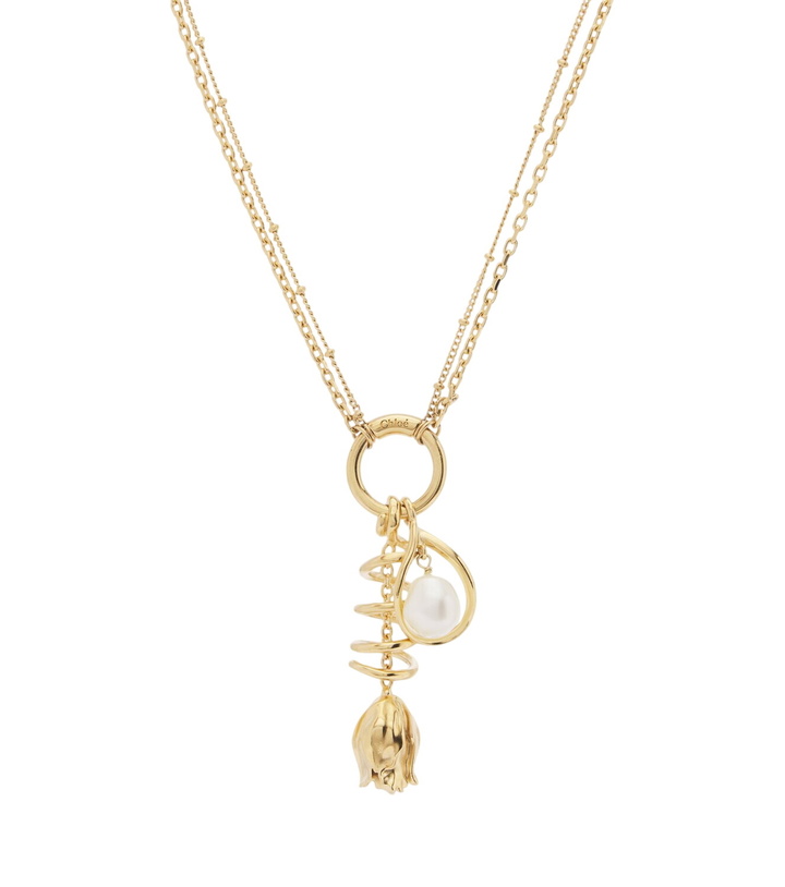 Photo: Chloé Chloé embellished pendant necklace