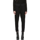 Ann Demeulemeester Black Bastian Lounge Pants