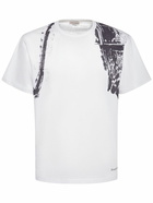 ALEXANDER MCQUEEN - Fold Harness Cotton T-shirt