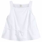 LESET Women's Yoko Drawstring Tank Top in White