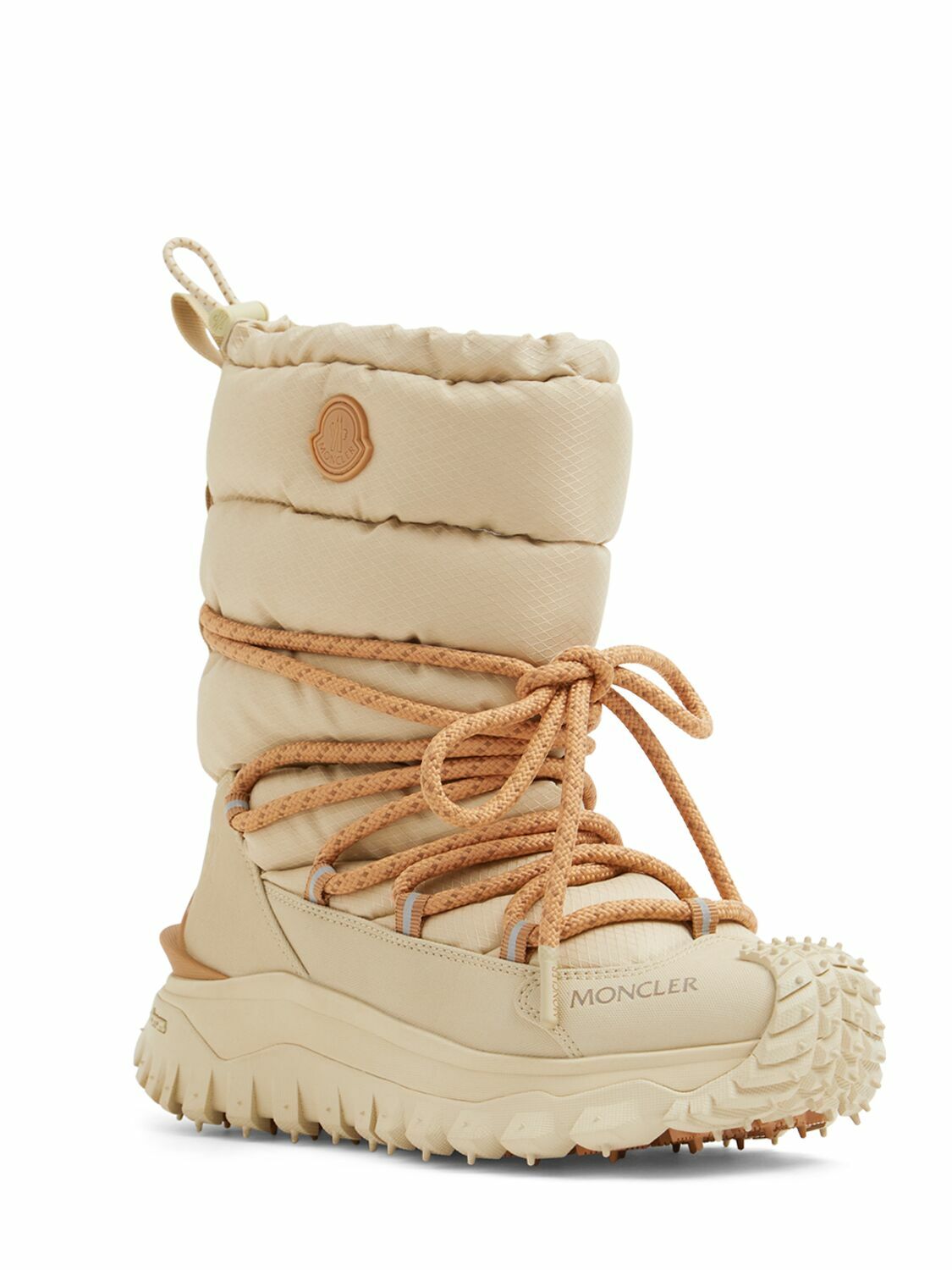MONCLER Trailgrip Gtx Leather Lace-up Boots Moncler