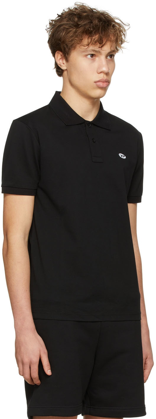 Diesel Black T-SMITH-DOVAL-PJ Polo Diesel