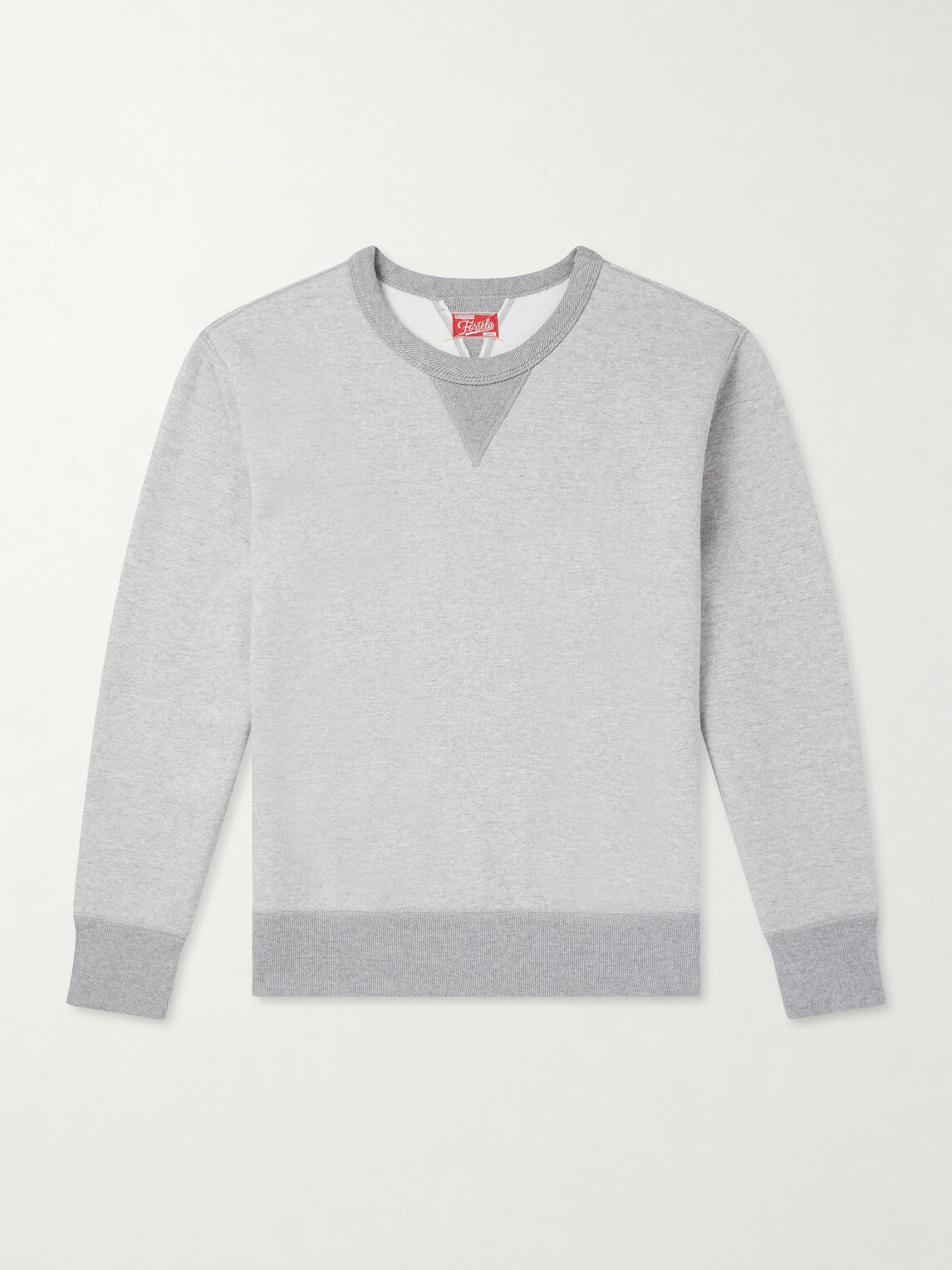 Fortela - Cotton-Jersey Sweatshirt - Gray