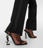 Saint Laurent Opyum 110 patent leather sandals