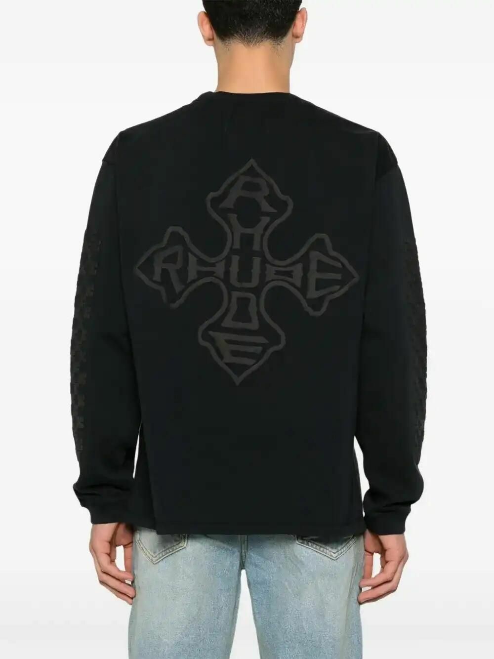 RHUDE Cross-Logo Sweatshirt Rhude