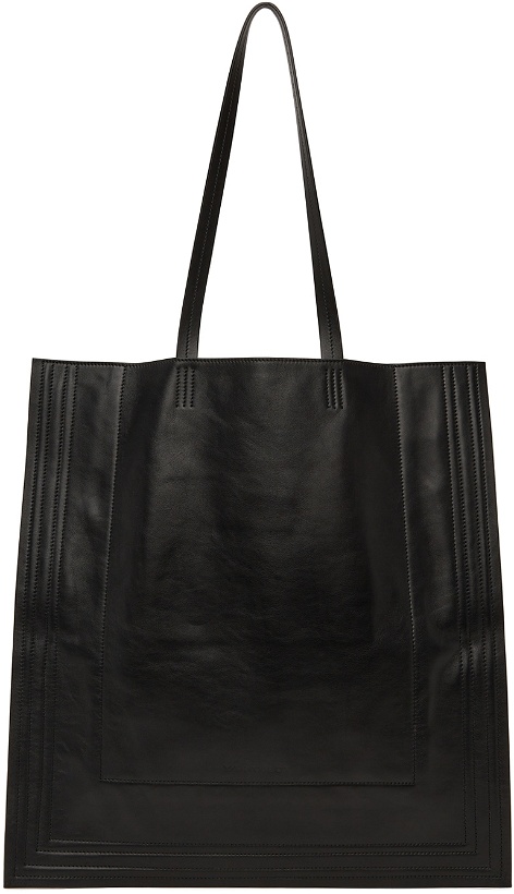 Photo: Y/Project Black Leather Wire Tote