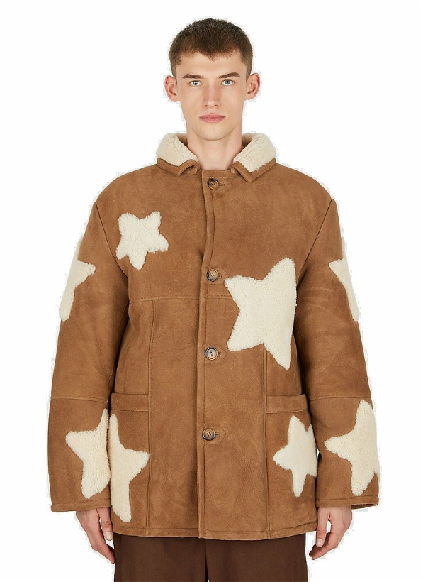 Photo: Shearling Star Jacket in Brown