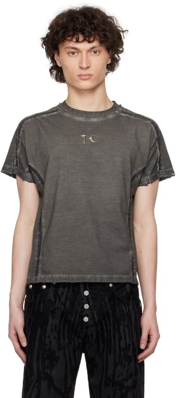 Photo: Thug Club Gray Battle Turtle Mesh T-shirt