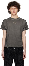 Thug Club Gray Battle Turtle Mesh T-shirt