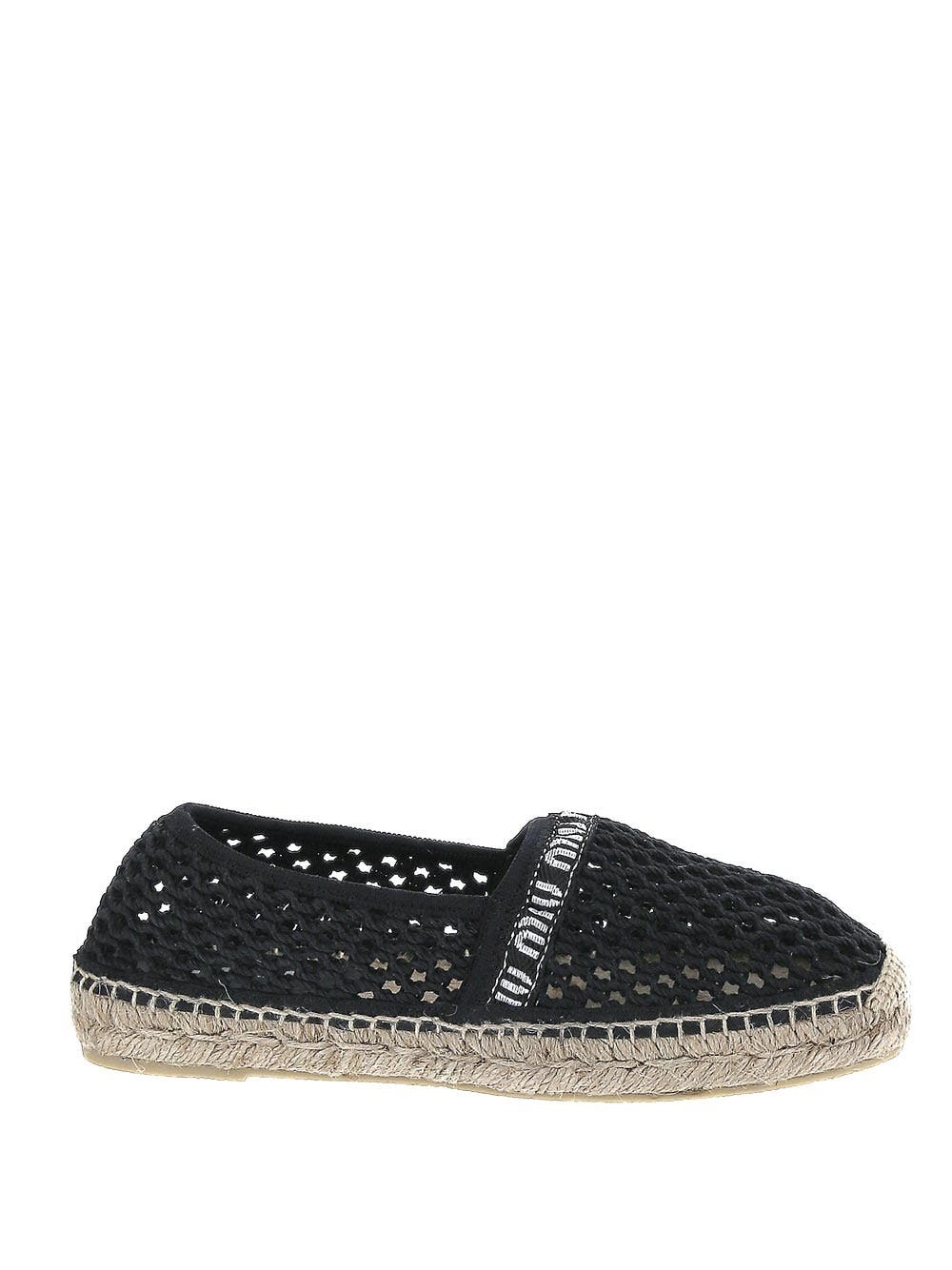 Miu Miu Logo Jacquard Denim Espadrilles Miu Miu